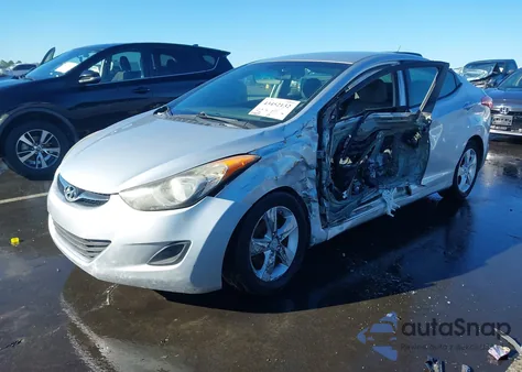 2013 Hyundai Elantra Gls from USA, damaged, VIN 5NPDH4AE9DH265729